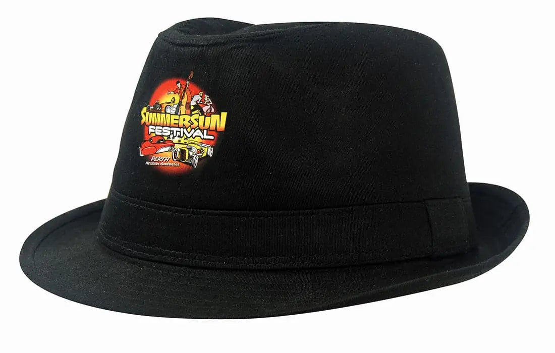 Headwear Fedora Cotton Twill Hat X12 - 4279 - City Workwear
