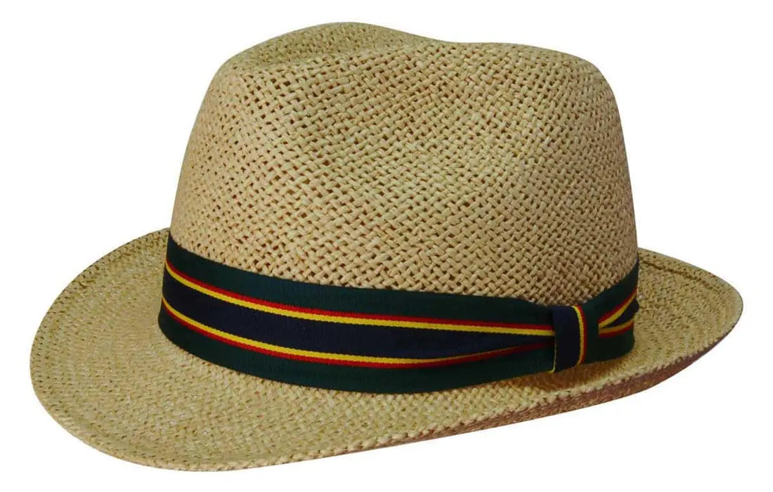 Headwear Fedora Straw Hat X12 - S4287 - City Workwear