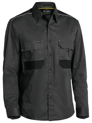 Bisley Workwear Flex & Move™ Mechanical Stretch Shirt Long Sleeve BS6133 - City Workwear