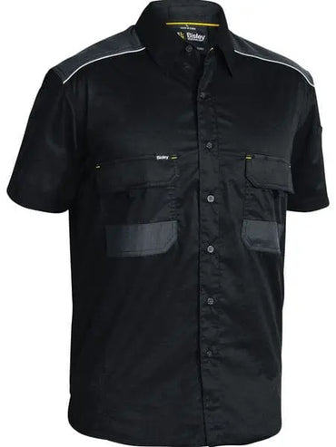 Bisley Workwear Flex & Move™ Mechanical Stretch Shirt Short Sleeve BS1133 - City Workwear