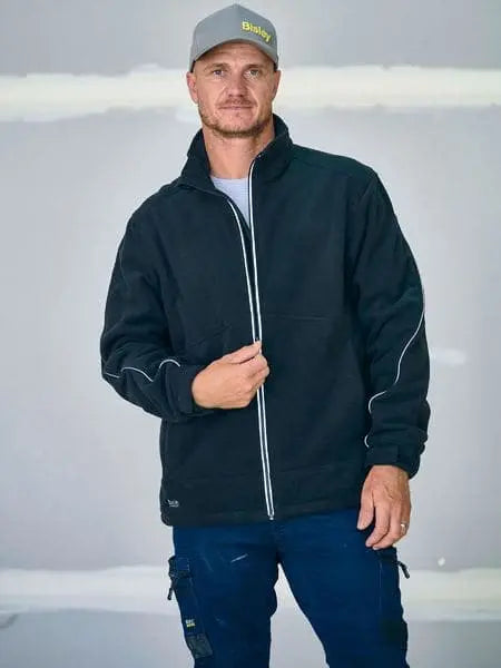Bisley Bonded Micro Fleece Jacket BJ6771 - City Workwear