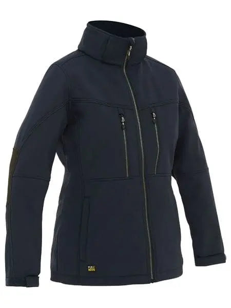 Bisley Flex & Move Women's Hooded Soft Shell Jacket BJL6570 - City Workwear
