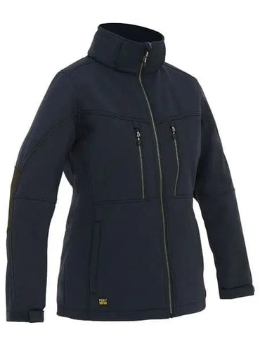 Bisley Flex & Move Women's Hooded Soft Shell Jacket BJL6570 - City Workwear