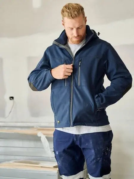 Bisley Flex & Move™ Hooded Softshell Jacket BJ6570 - City Workwear