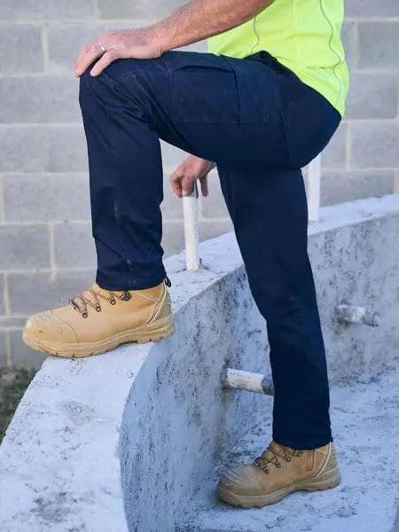 Bisley Stretch Cotton Elastic Waist Cargo Work Pants BPC6029 - City Workwear