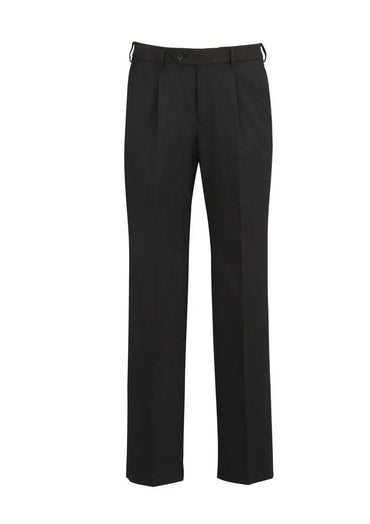 Biz Corporates Mens One Pleat Pant 70111S - Flash Uniforms