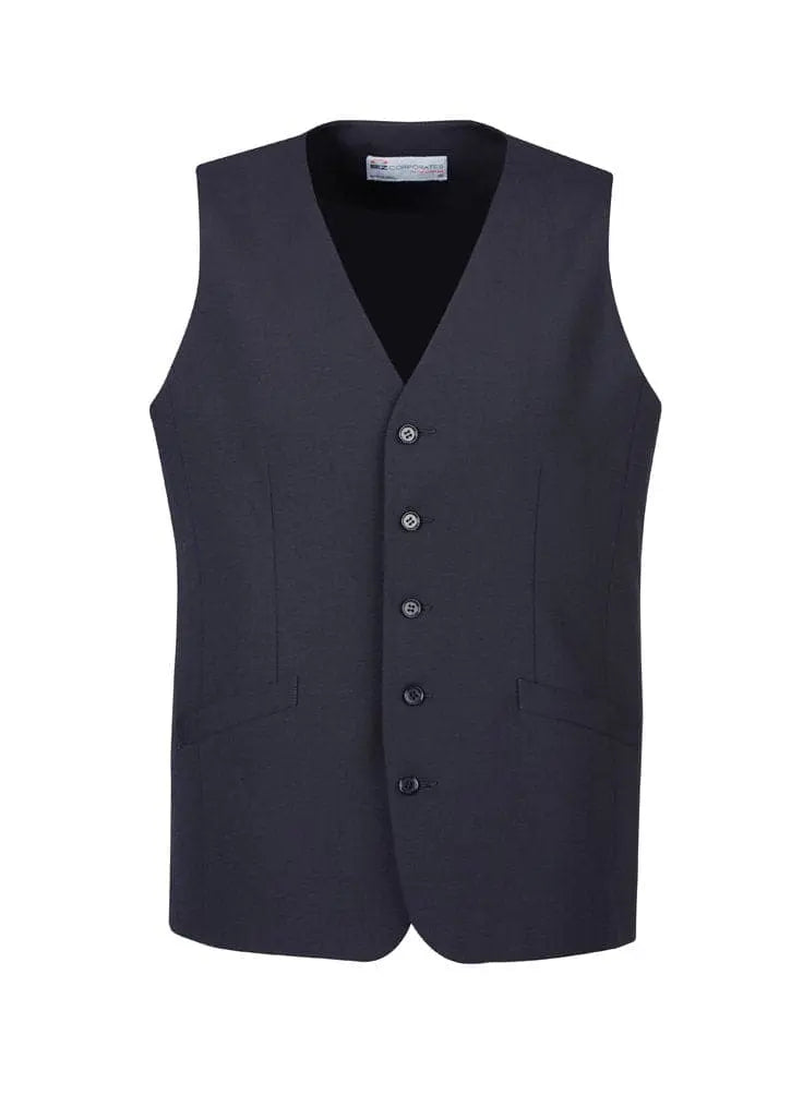 Biz Corporates Mens Longline Vest 94012 - Flash Uniforms
