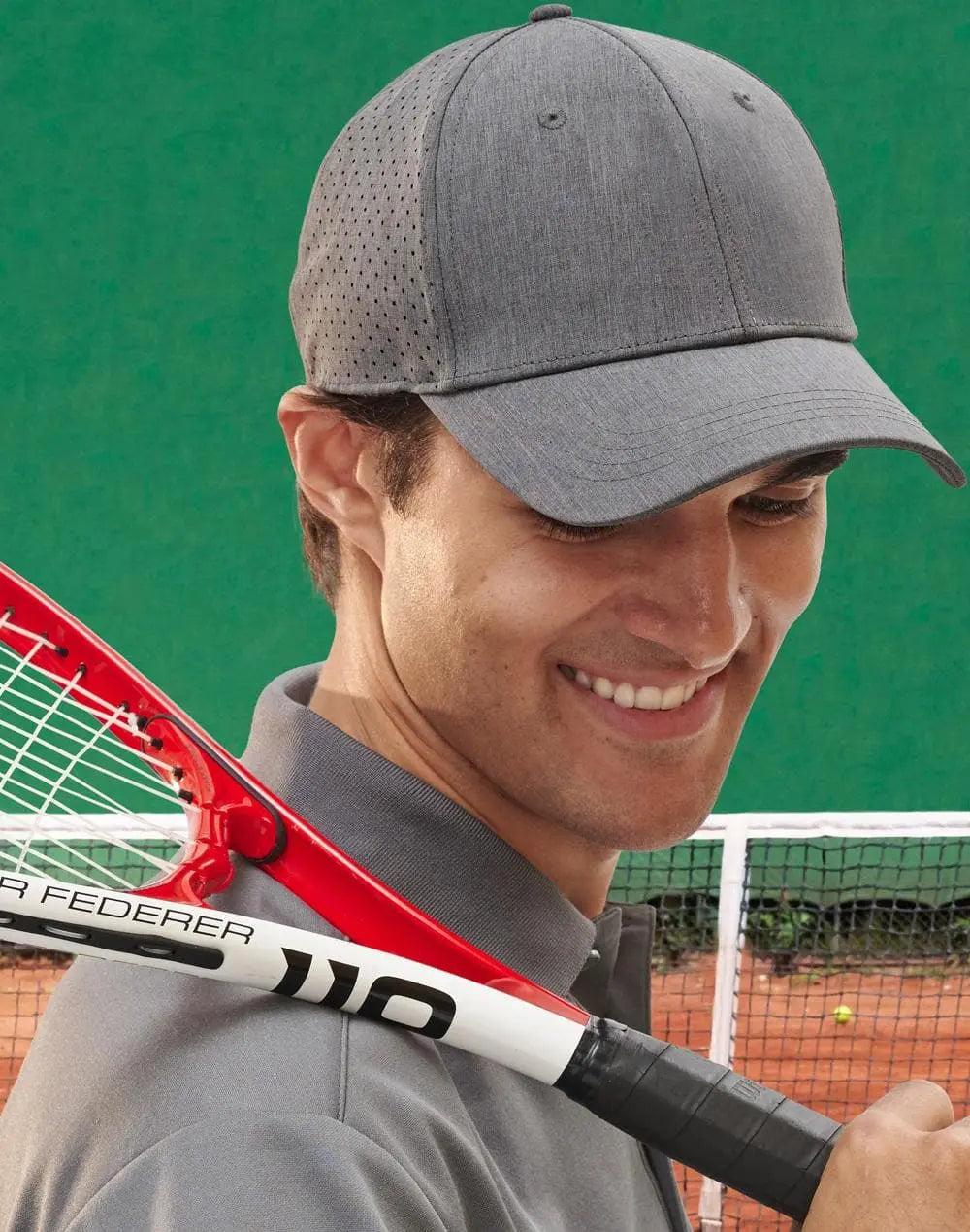 Winning Spirit 4 Way Stretch Laser Cut Runner's Cap CH88 - Flash Uniforms