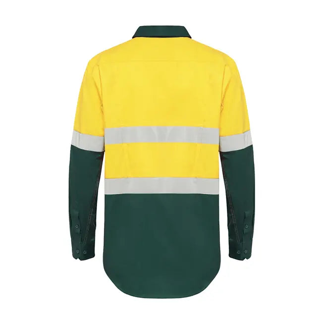 Hard Yakka Koolgear Ventilated Taped Hi Vis Shirt Y07740 - City Workwear