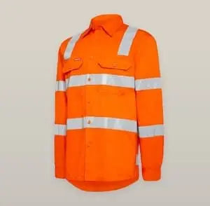 Hard Yakka Women's Taped Hi Vis Core X Back Shirt Y08420 - City Workwear