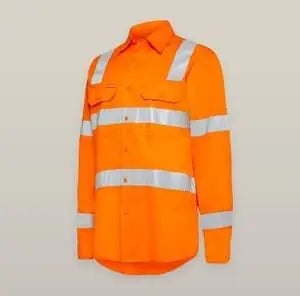 Hard Yakka Women's Taped Hi Vis Core Shirt Y08421 - City Workwear