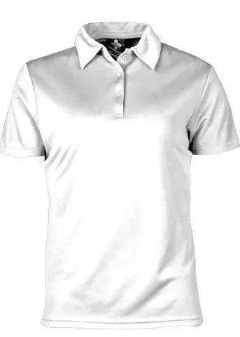 Aussie Pacific Ladies Botany Polo Shirt 2307 Casual Wear Aussie Pacific White 6