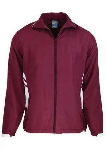 Aussie Pacific Kids Tasman Track Jacket 3611 Casual Wear Aussie Pacific Maroon/White 6