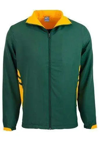 Aussie Pacific Kids Tasman Track Jacket 3611 Casual Wear Aussie Pacific Bottle/Gold 6