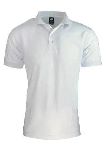 Aussie Pacific Men's Lachlan Polo Shirt 1314 Casual Wear Aussie Pacific White S