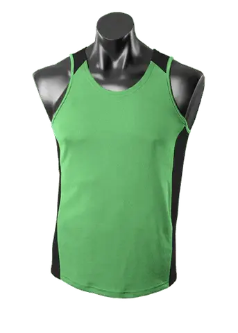 Aussie Pacific Premier Kids Singlet 3101 Casual Wear Aussie Pacific Apple/Black 6