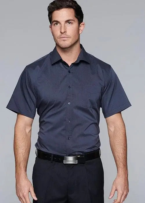 Aussie Pacific Men's Mosman Short Sleeve Shirt 1903S Corporate Wear Aussie Pacific