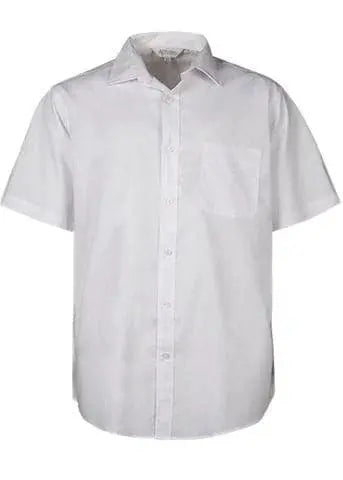 Aussie Pacific Men's Mosman Short Sleeve Shirt 1903S Corporate Wear Aussie Pacific White XXS