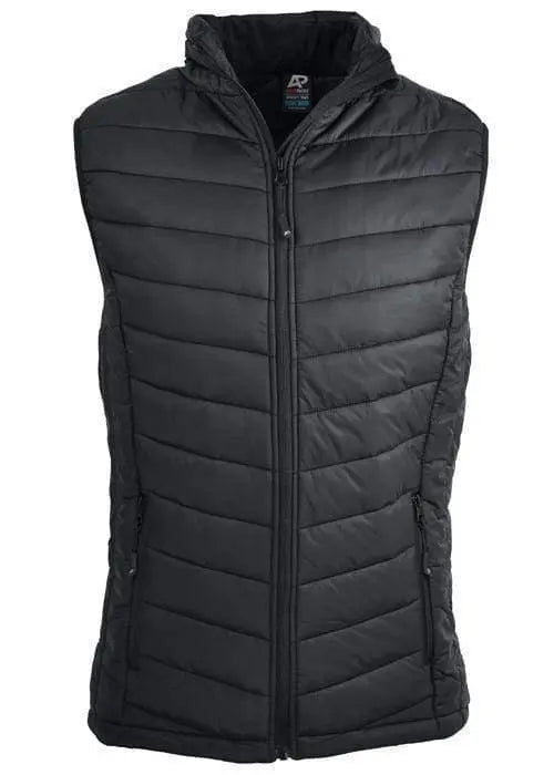 Aussie Pacific Women's Snowy Puffer Vest 2523 Corporate Wear Aussie Pacific Black 8