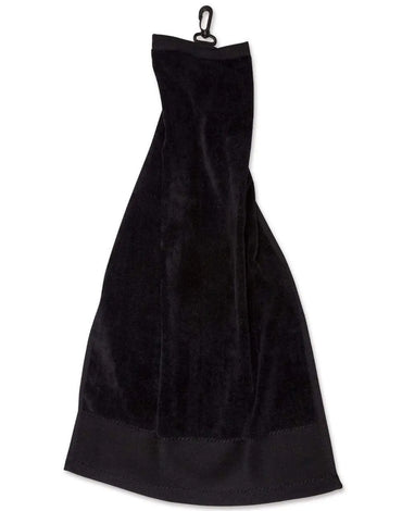 Australian Industrial Wear Work Wear Black / 40cm x 65cm GOLF TOWEL with hook TW06