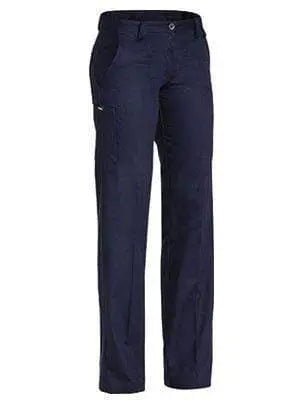Bisley Workwear Work Wear NAVY (BPCT) / 8 BISLEY WORKWEAR WOMENS ORIGINAL COTTON DRILL WORK PANT BPL6007
