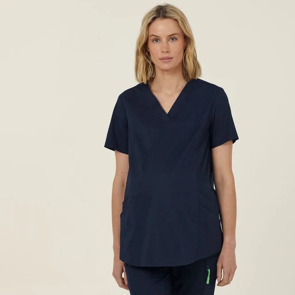 Next-gen Antibacterial Maternity Scrub Top CATULJ-MDN - City Workwear
