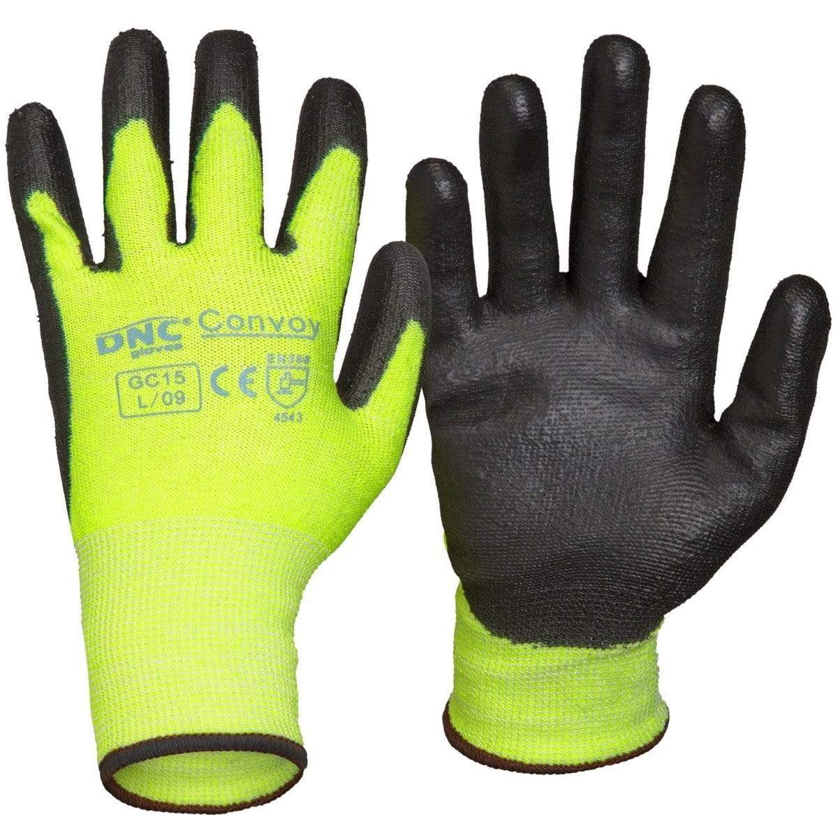 DNC Workwear PPE Black/HiVis Yellow / S/7 DNC WORKWEAR Convoy GC15