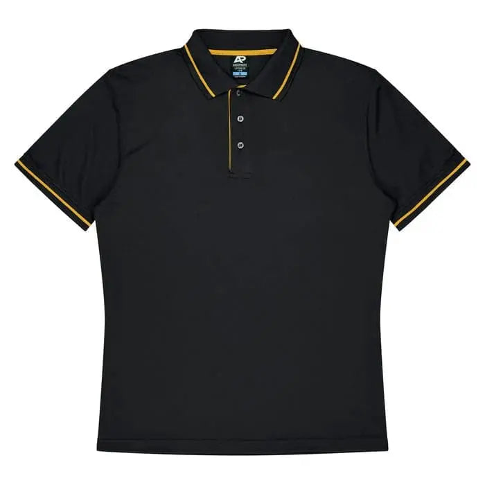 Aussie Pacific Cottesloe Kids Polo Shirt 3319 Aussie Pacific BLACK/GOLD 4