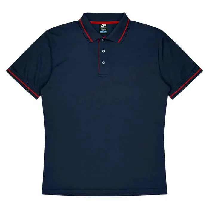 Aussie Pacific Cottesloe Kids Polo Shirt 3319 Aussie Pacific NAVY/RED 4