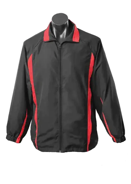 Aussie Pacific Eureka Men's Track Training Jacket 1604 Casual Wear Aussie Pacific S BLACK/RED