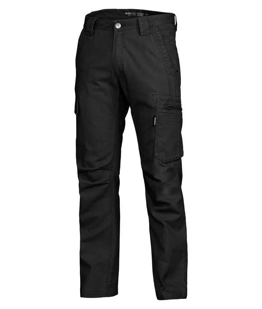 KingGee Work Wear Black / 72R KingGee Canvas Tradie Pants K13280