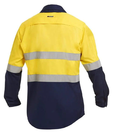 KingGee Work Wear KingGee Workcool 2 Hi-Vis Reflective Spliced Shirt L/S K54880