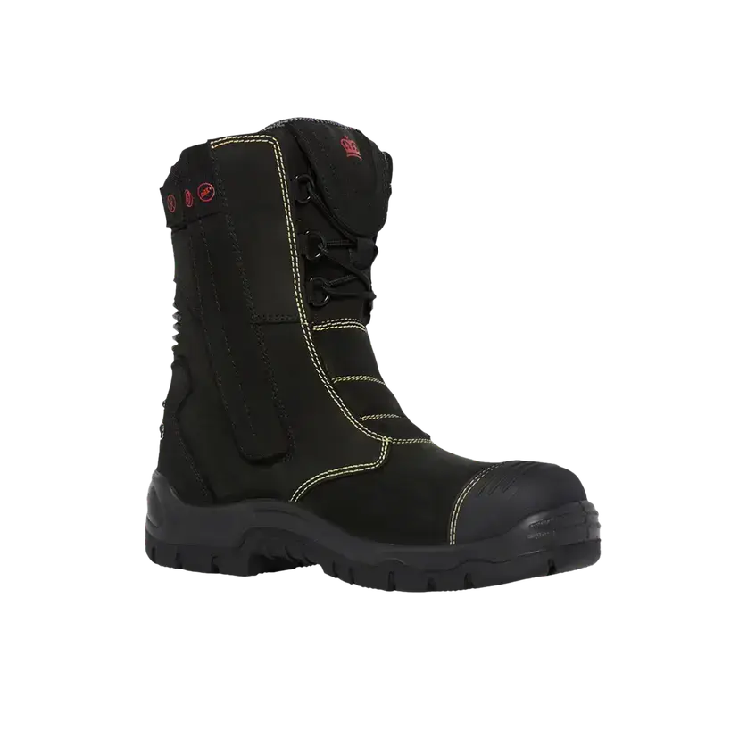 King Gee Bennu Rigger 9" Side Zip Work Boots Wheat K27173 