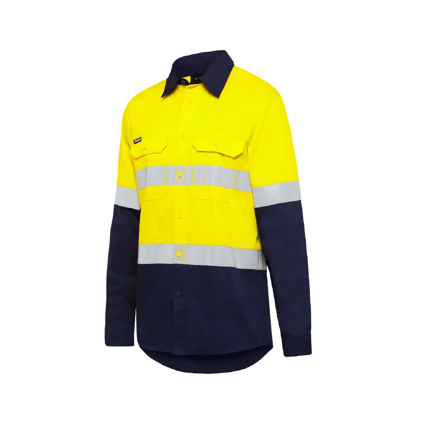 KingGee Men's Vented Spliced Drill Taped Shirt K54025  Metro Workwear