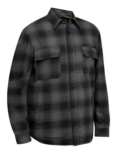 Bisley Shacket With Sherpa Lining  Metro Workwear