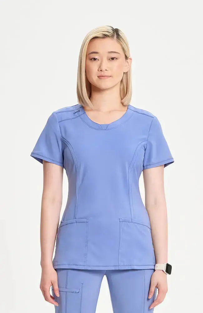 Cherokee Infinity Women's Round Neck Scrub Top 2625A  Simply Scrubs Australia