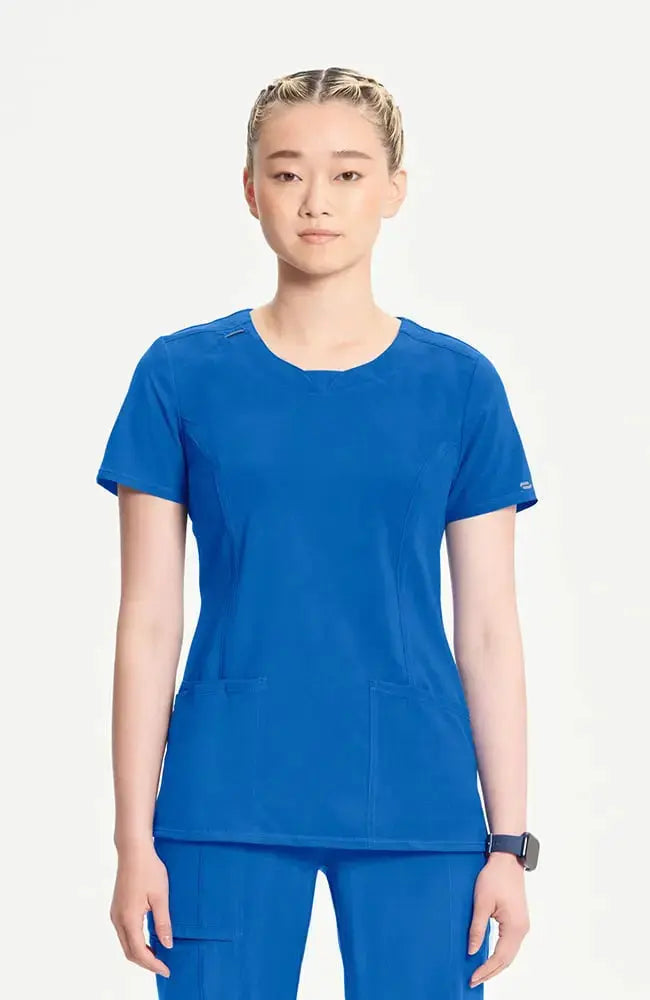 Cherokee Infinity Women's Round Neck Scrub Top 2625A  Simply Scrubs Australia