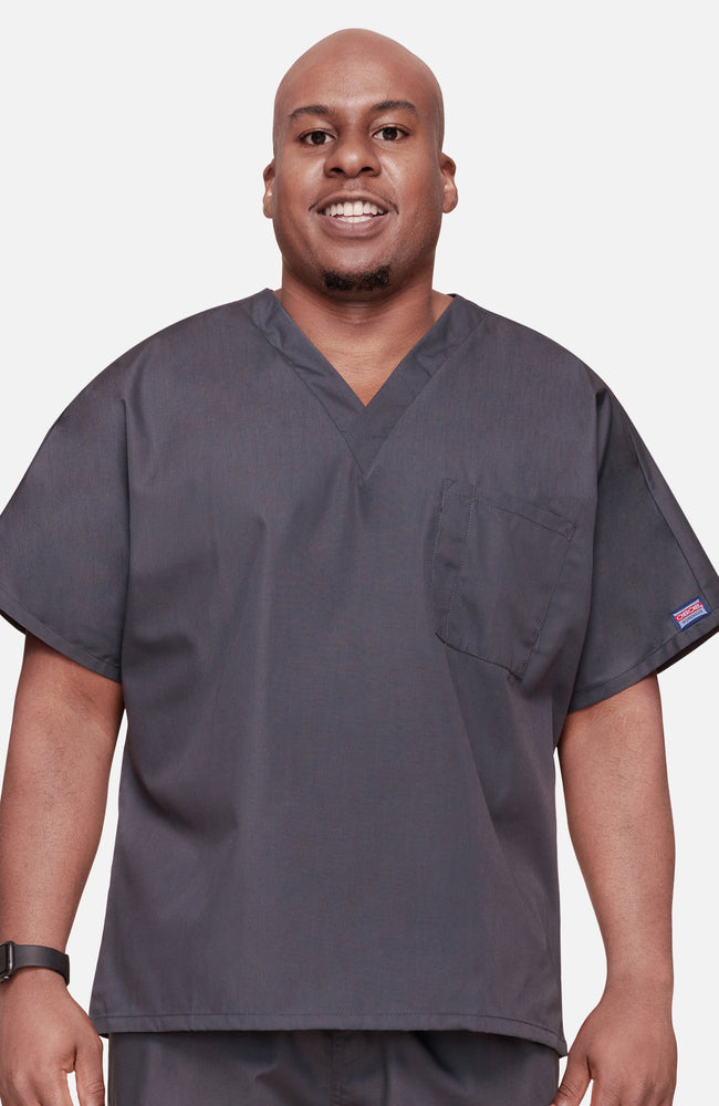 Cherokee Original Unisex V-Neck 2 Pocket Scrub Top 4777