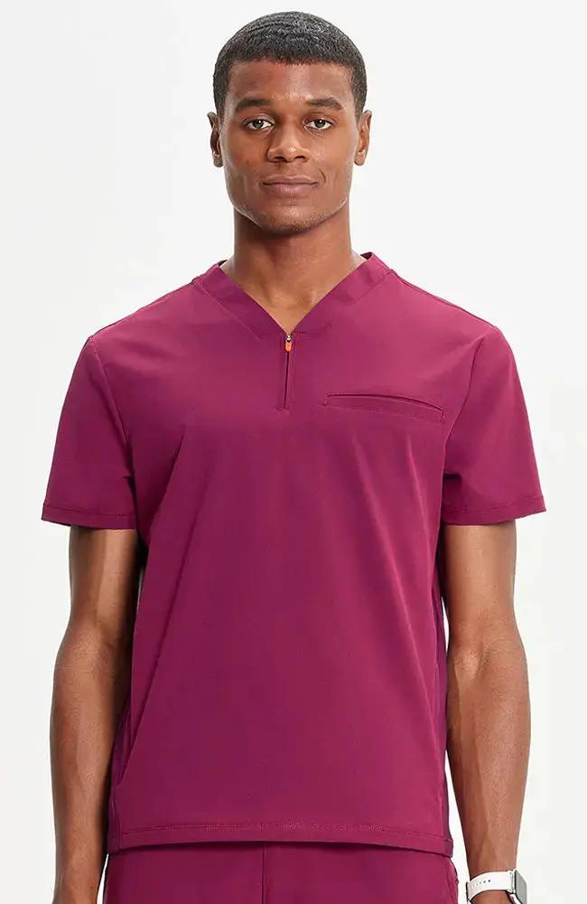 Cherokee Infinity Men's Zip Up Scrub Top IN702A  Simply Scrubs Australia