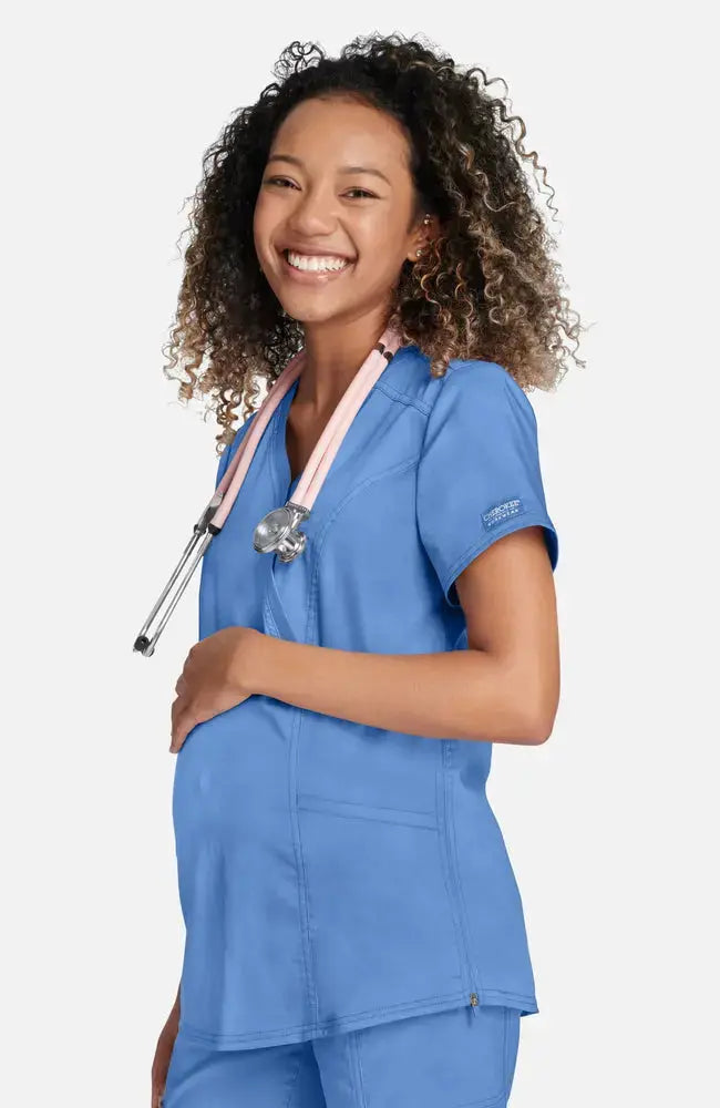 Cherokee Revolution Maternity Scrub Top WW688  Simply Scrubs Australia