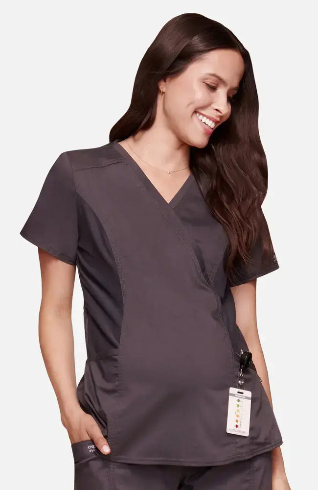 Cherokee Revolution Maternity Scrub Top WW688  Simply Scrubs Australia