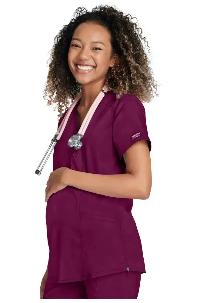 Cherokee Revolution Maternity Scrub Top WW688  Simply Scrubs Australia