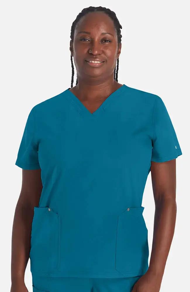 Dickies EDS NXT Women's V-Neck Scrub Top DK678  Simply Scrubs Australia