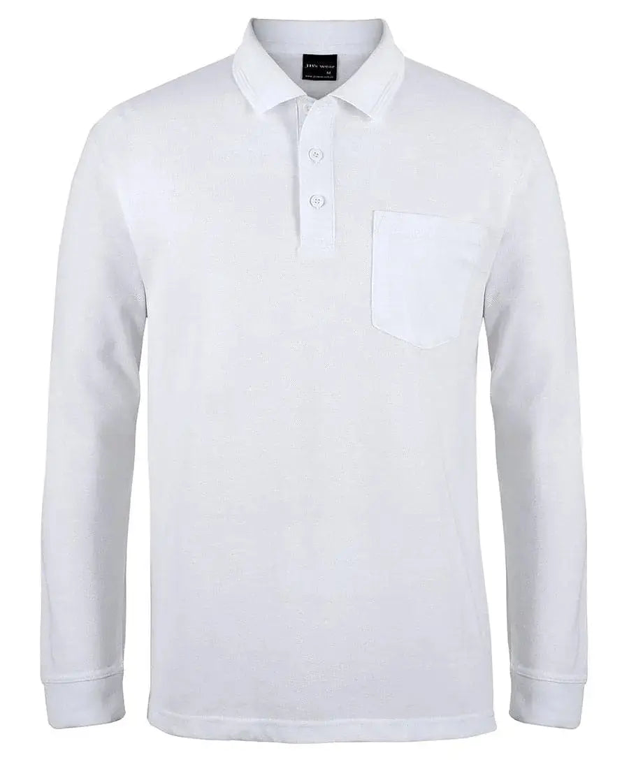 JB's  210 L/S POCKET POLO 210PL Metro Workwear.