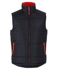 JB's puffer contrast vest 3ACV Metro Workwear.