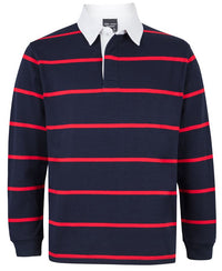 Jb's Yarn Dyed Rugby Polo Shirt 3RYD
