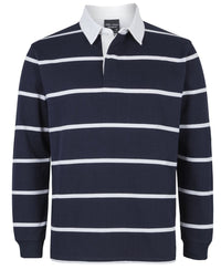 Jb's Yarn Dyed Rugby Polo Shirt 3RYD