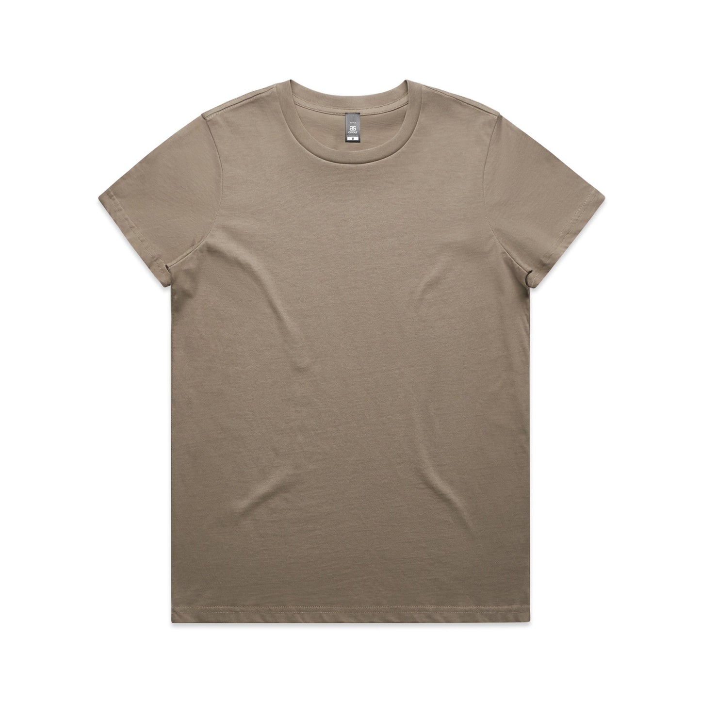 As Colour Women's maple tee 4001 Casual Wear As Colour MUSHROOM XSM 