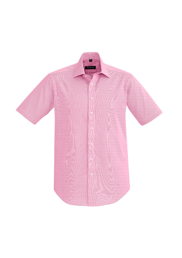 Biz Corporates Hudson Mens Short Sleeve Shirt 40322.