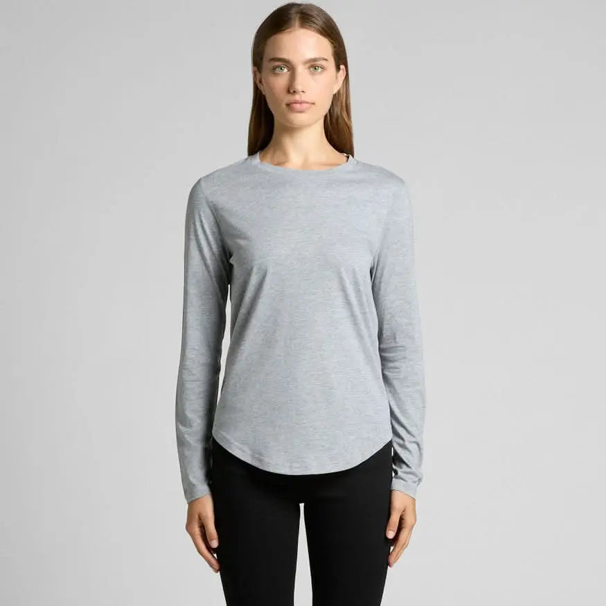 As Colour Women's Curve Logn Sleeve Tees 4055 - City Workwear